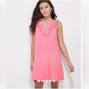 Vineyard vines burnout pineapple tassel swim cover up dress